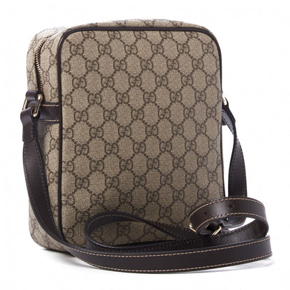 Gucci GG Plus Monogram Messenger Bag Dark Brown 3 of 9