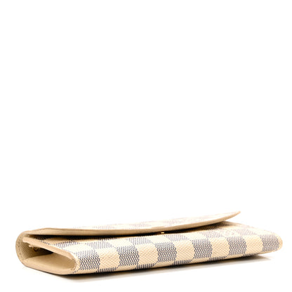 Louis Vuitton Damier Azur Emilie Wallet 3 of 6