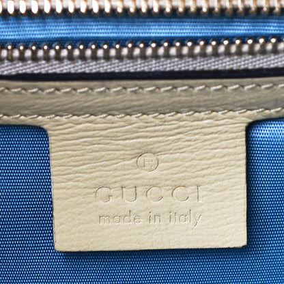 Gucci Textured Calfskin Small Torchon GG Ring Shoulder Bag Butter 5 of 11