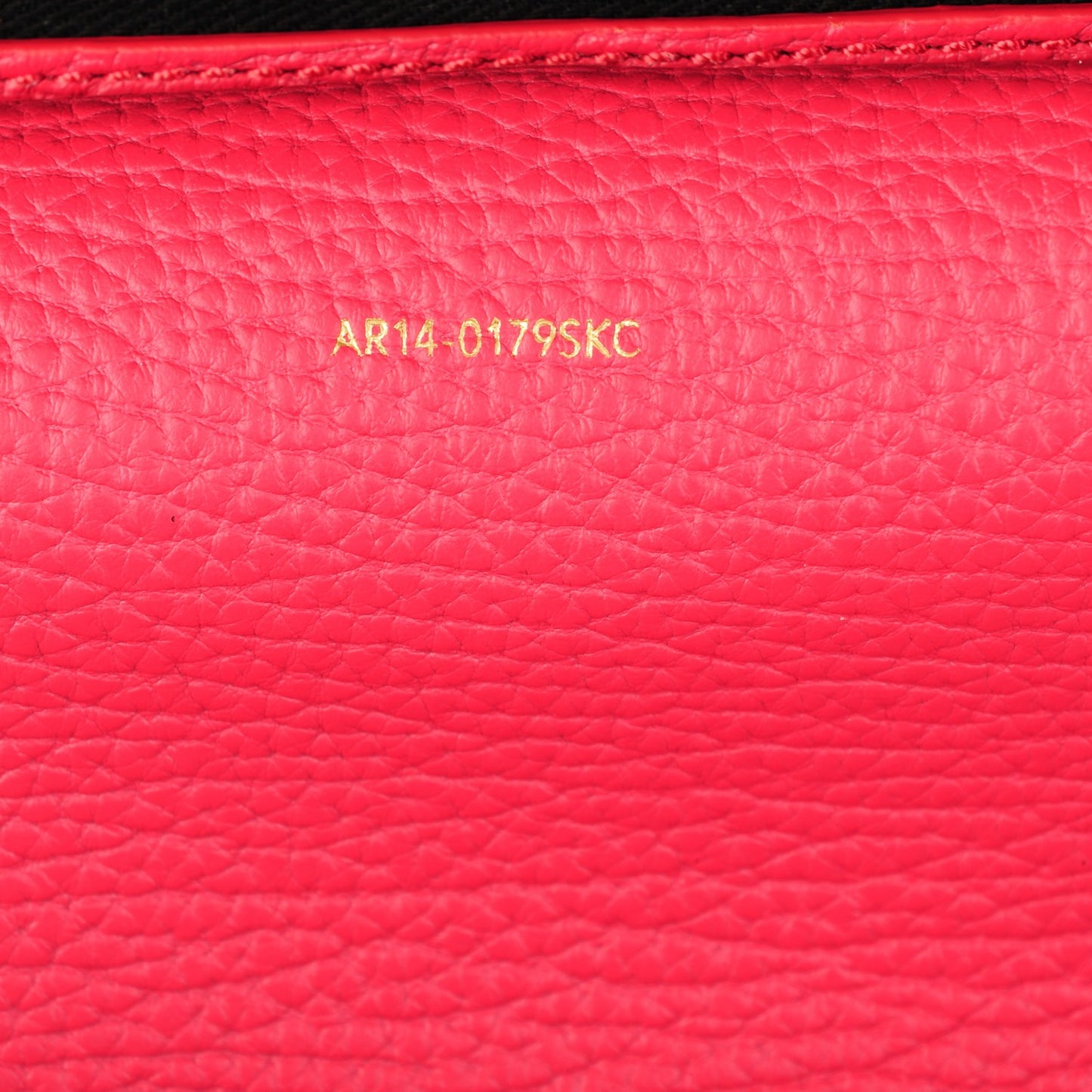 3.1 Textured Calfskin Medium Pashli Satchel Raspberry