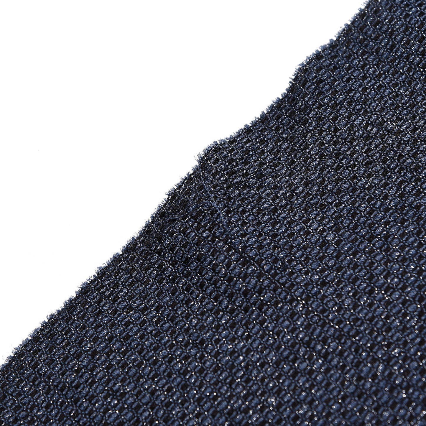 Cashmere Silk CC Fringe Scarf Blue