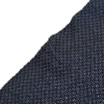 Chanel Cashmere Silk CC Fringe Scarf Blue 8 of 8