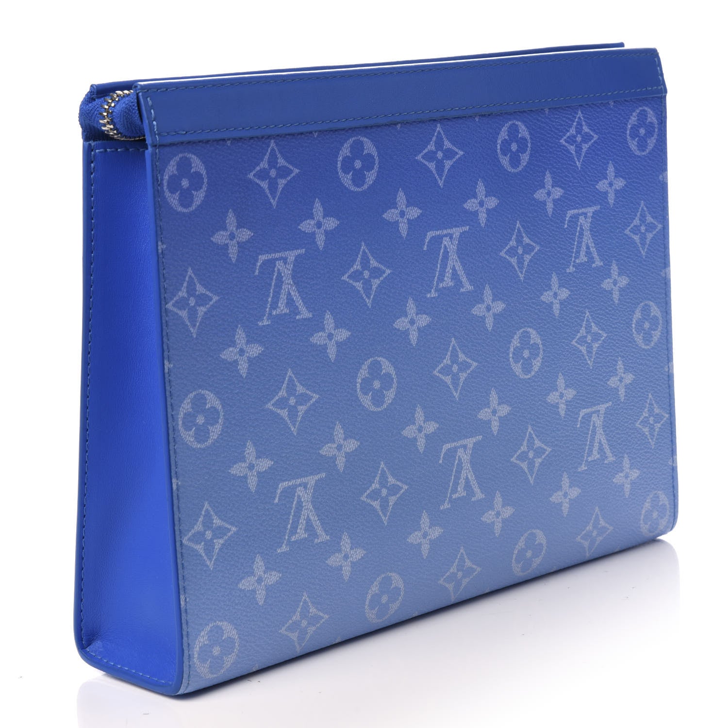 Louis Vuitton Monogram Clouds Pochette Voyage MM A4 Blue 2 of 8