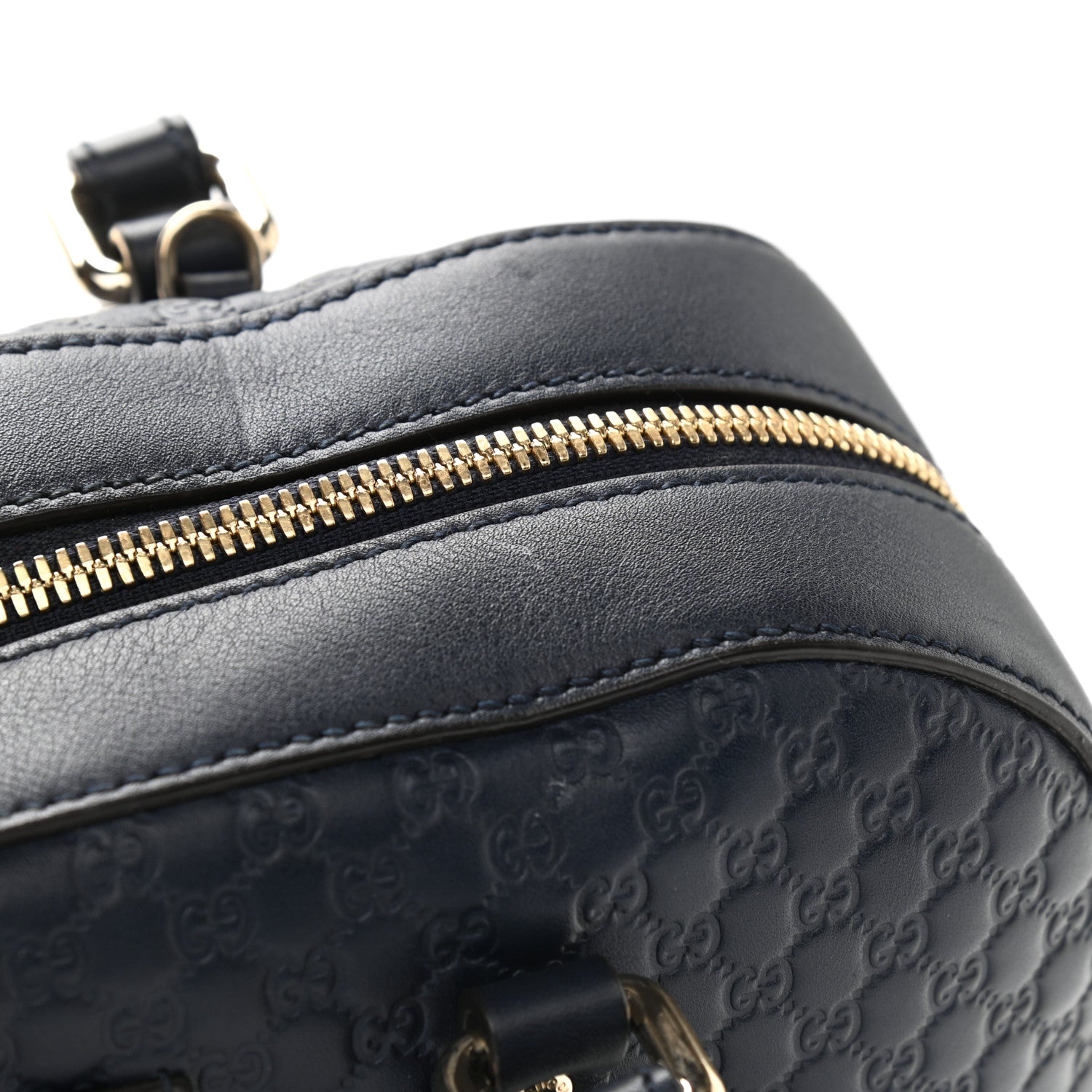 Gucci Microguccissima Medium Crossbody Bag Blue 10 of 11