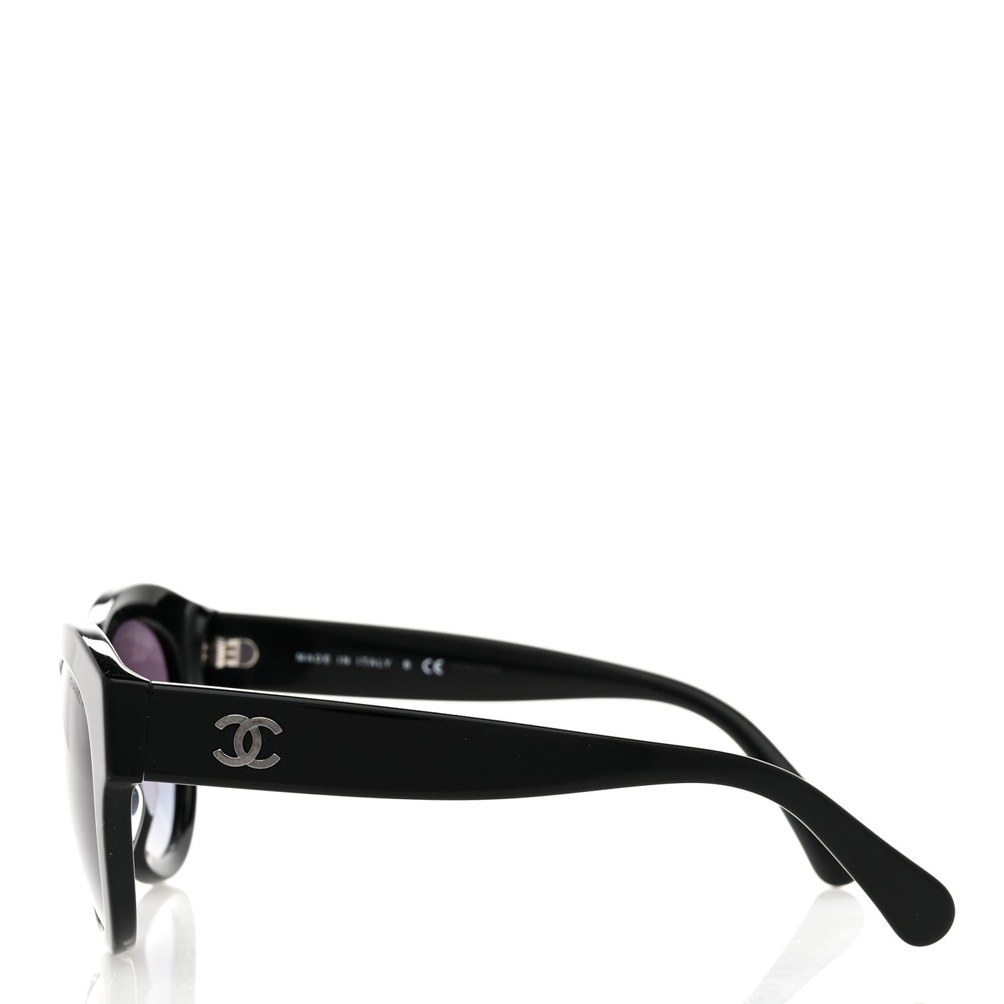 Acetate Butterfly Sunglasses 5371 Black