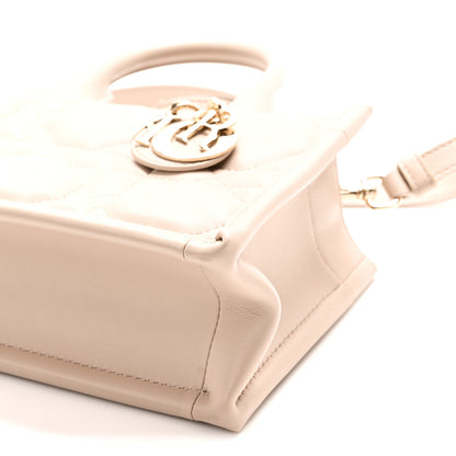 Christian Dior Calfskin Macrocannage Mini Book Tote Trench Beige 10 of 10