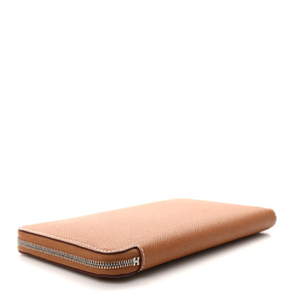 Hermes Epsom Silk'In Wallet Gold 5 of 7
