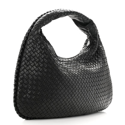 Bottega Veneta Nappa Intrecciato Large Veneta Hobo Black 3 of 10
