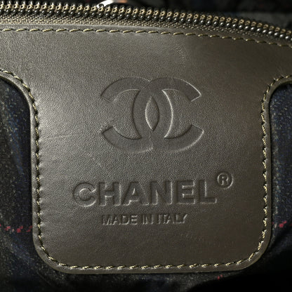 Chanel Nylon Quilted Small Coco Cocoon Tote Khaki 5 of 9