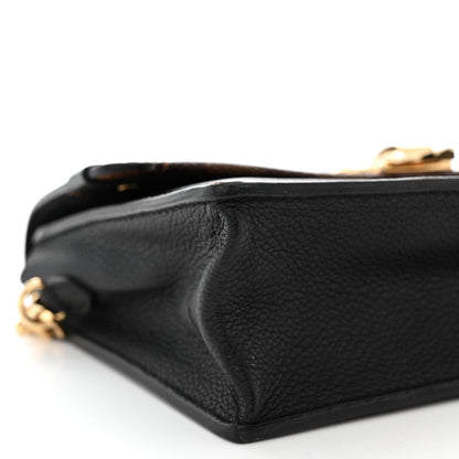Louis Vuitton Damier Ebene Vavin Chain Wallet Black 8 of 10