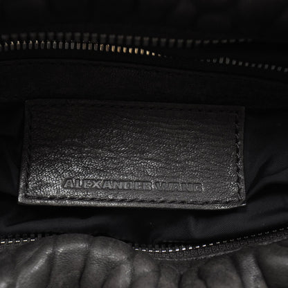 Alexander Wang Leather Rocco Duffel Bag Dark Brown 7 of 7