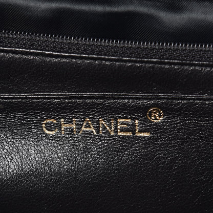 Chanel Caviar Quilted Jumbo Kelly Flap Black 6 of 10
