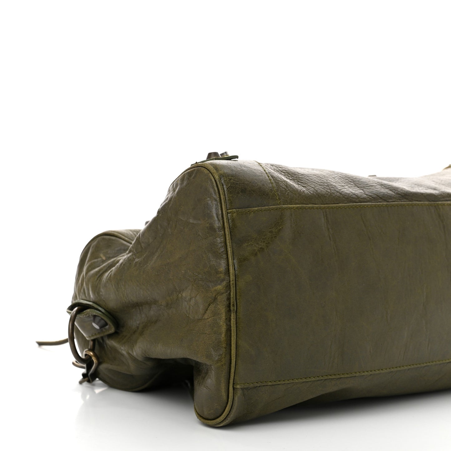 Agneau Classic Hardware Twiggy Vert Veronese