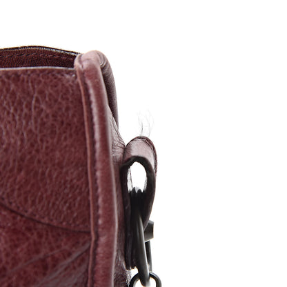 Balenciaga Agneau Classic Hardware City Dark Wine 14 of 16
