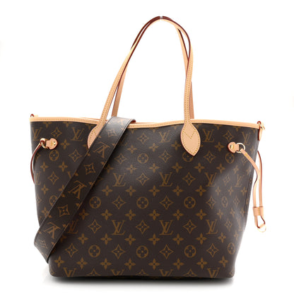 Louis Vuitton Monogram Inside Out Neverfull Bandouliere MM Rose Pondichery 1 of 15