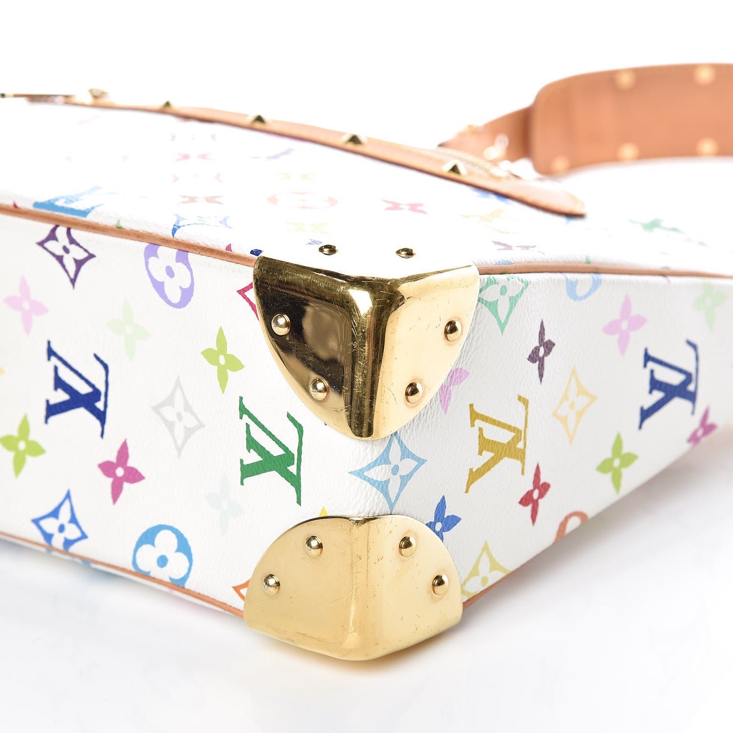 Louis Vuitton Monogram Multicolor Boulogne White 8 of 9