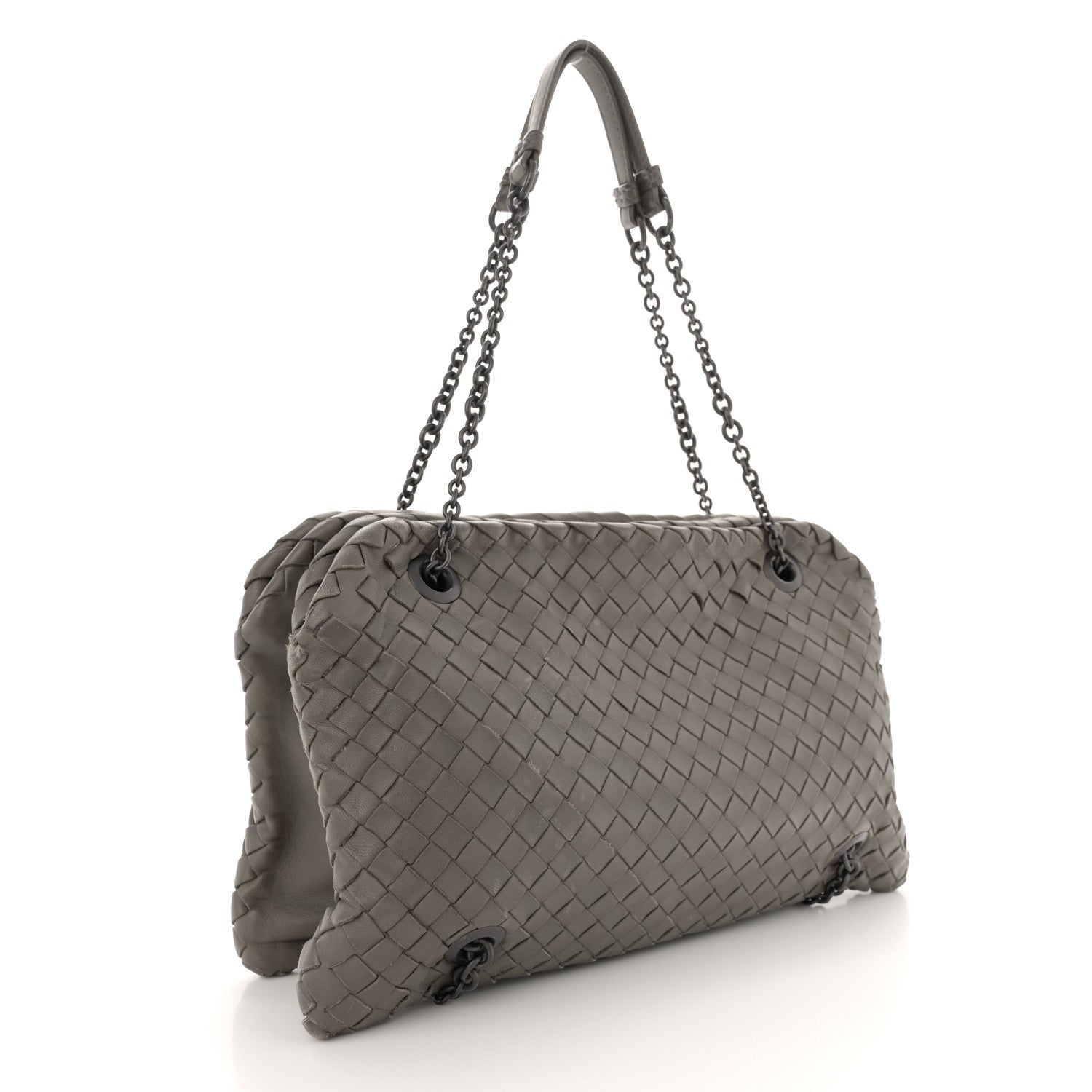 Bottega Veneta Nappa Intrecciato Duo Mud 3 of 16