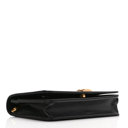 Chanel Caviar Quilted Boy Wallet On Chain WOC Black 3 of 9