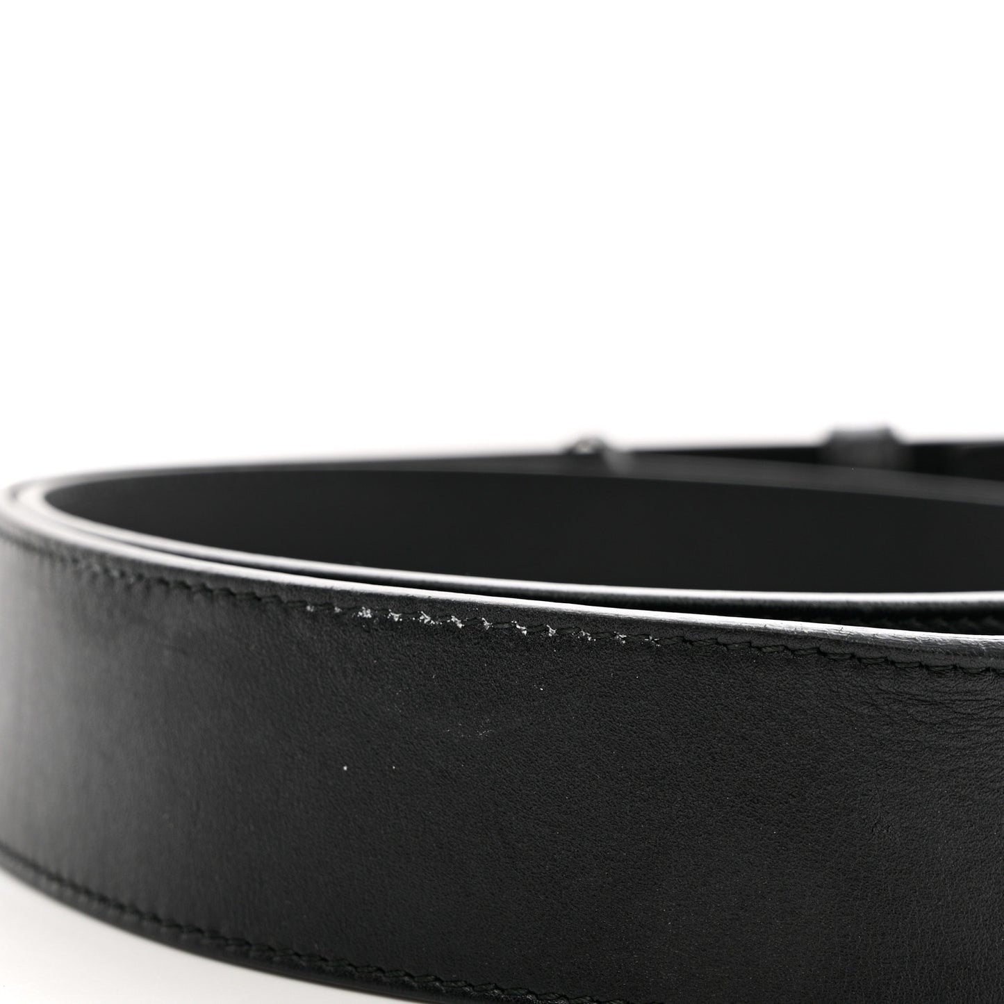 Calfskin Double G 40mm Belt 80 32 Black
