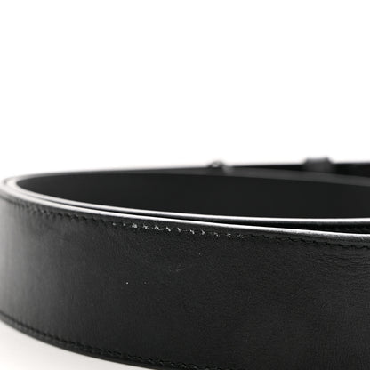 Gucci Calfskin Double G 40mm Belt 80 32 Black 5 of 6