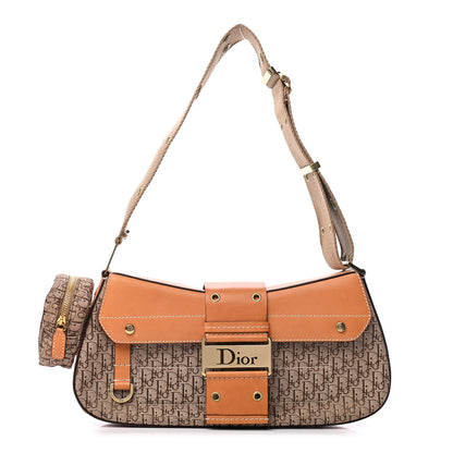 Christian Dior Monogram Street Chic Shoulder Bag Beige 1 of 4