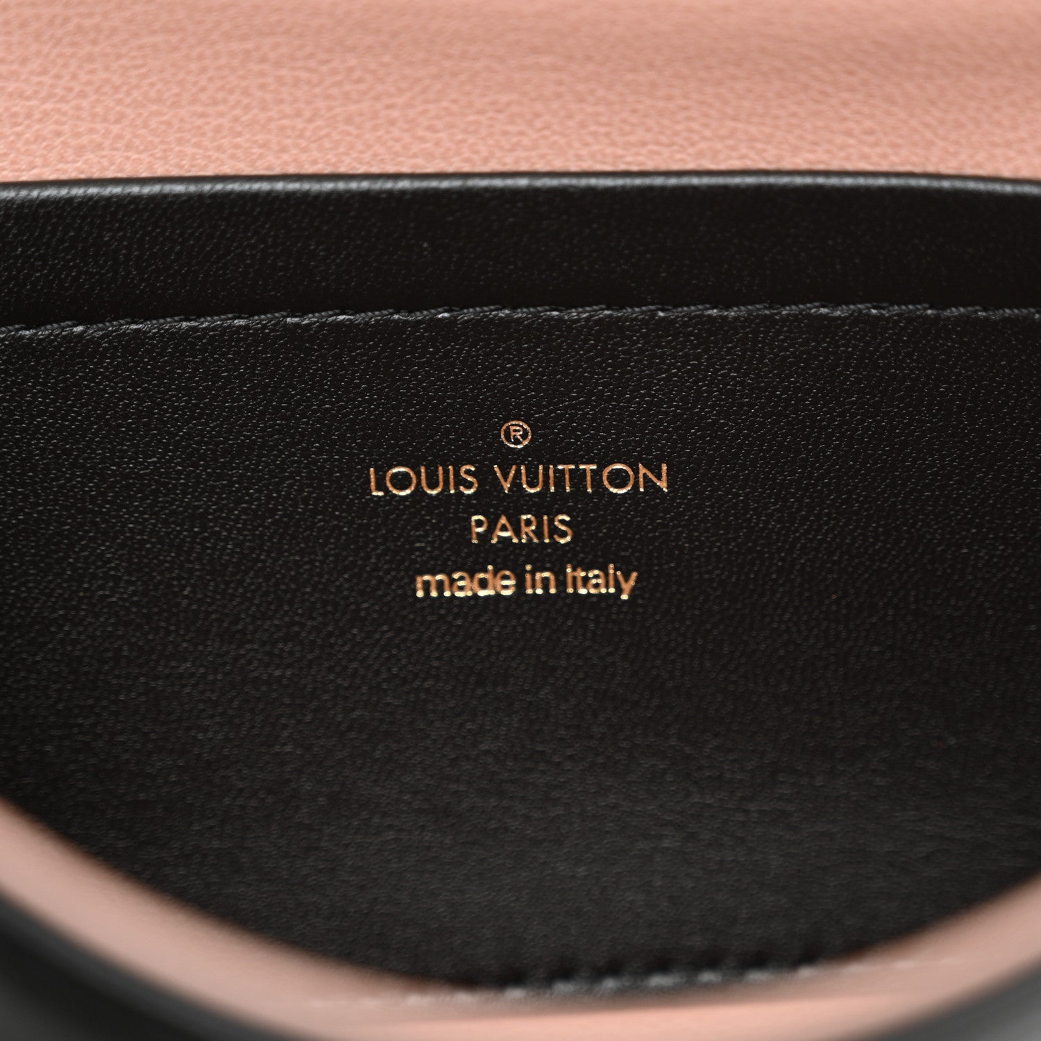 Louis Vuitton Lambskin Embossed Monogram Pochette Coussin Black 6 of 9