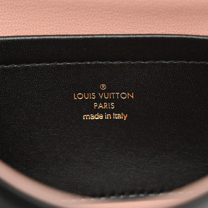 Louis Vuitton Lambskin Embossed Monogram Pochette Coussin Black 6 of 9