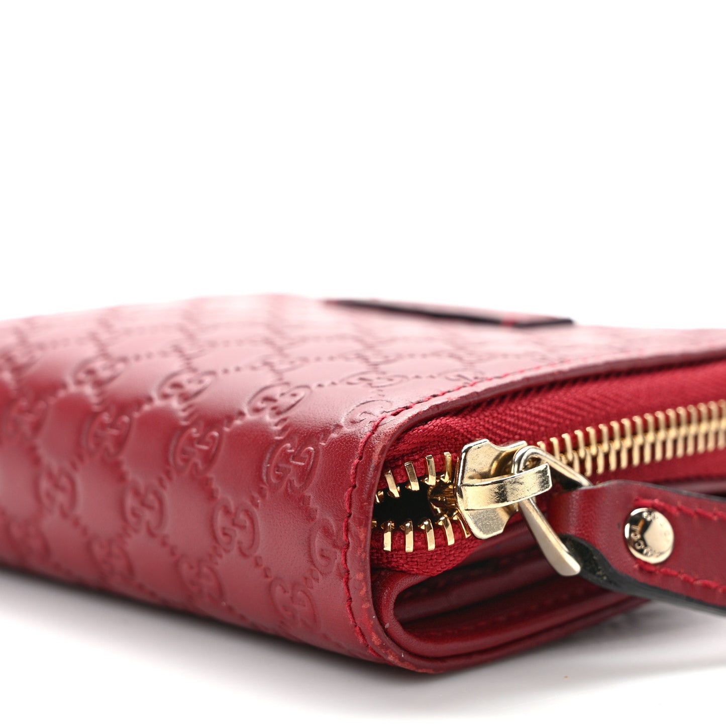 Microguccissima Compact Wallet Red