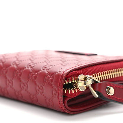 Gucci Microguccissima Compact Wallet Red 8 of 12