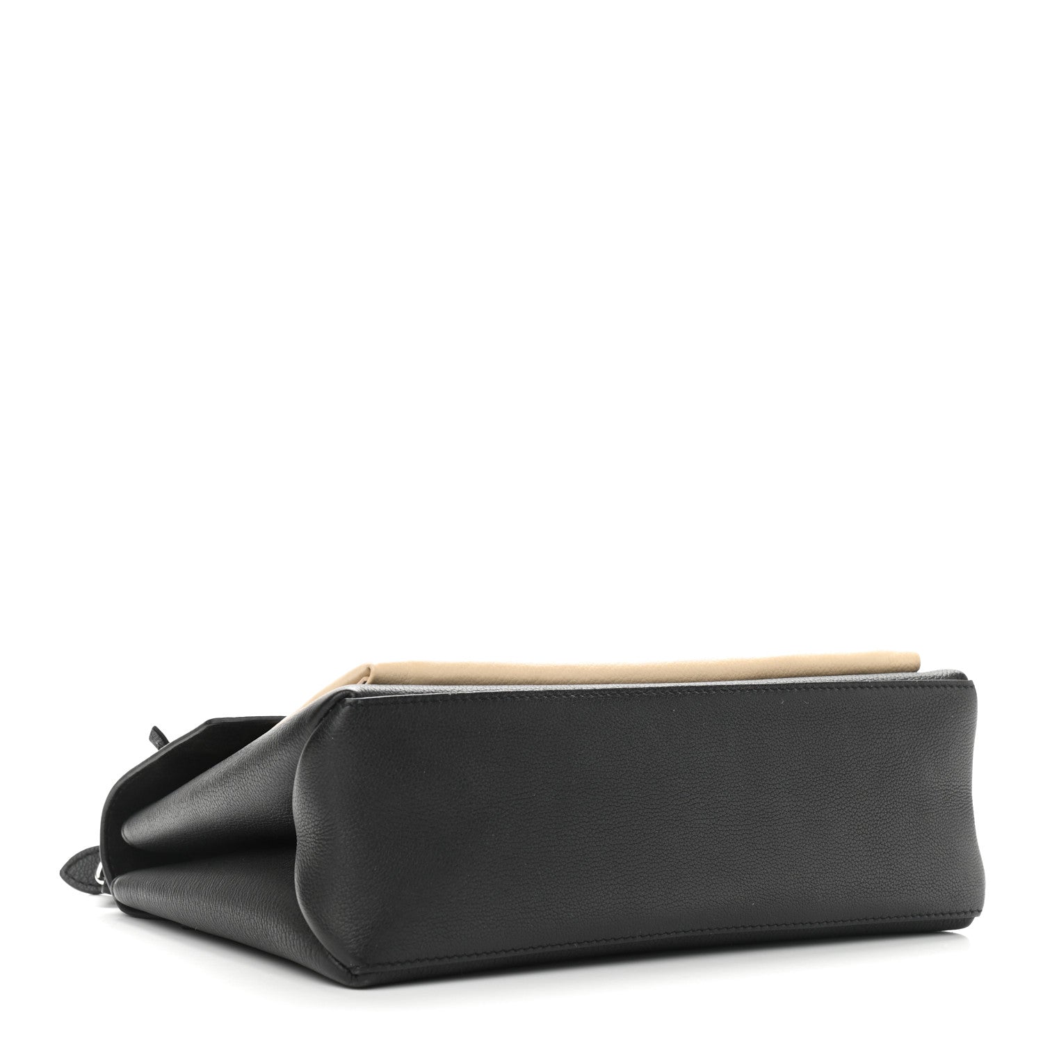 Louis Vuitton Soft Calfskin My Lockme Top Handle Vanille Black 4 of 12
