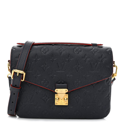 Louis Vuitton Empreinte Pochette Metis Marine Rouge 1 of 12