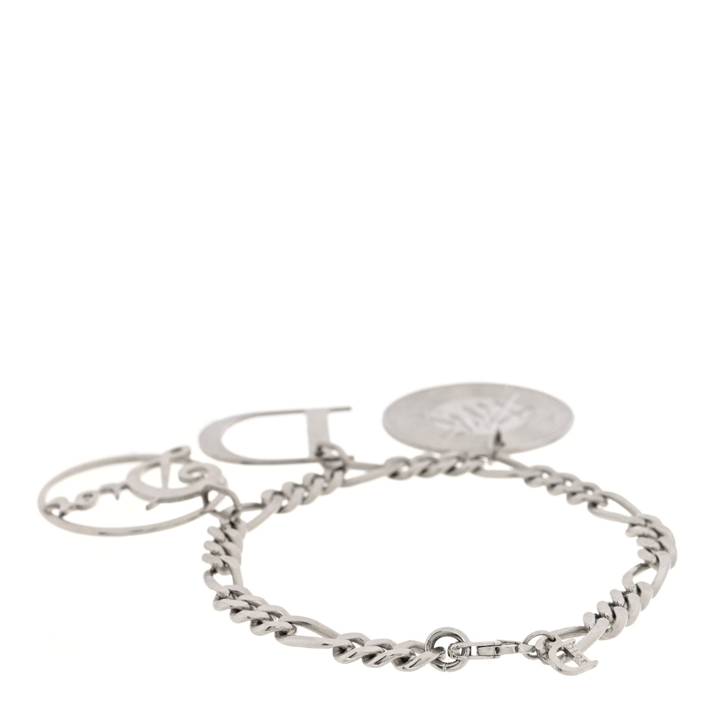Metal Charm Bracelet Silver