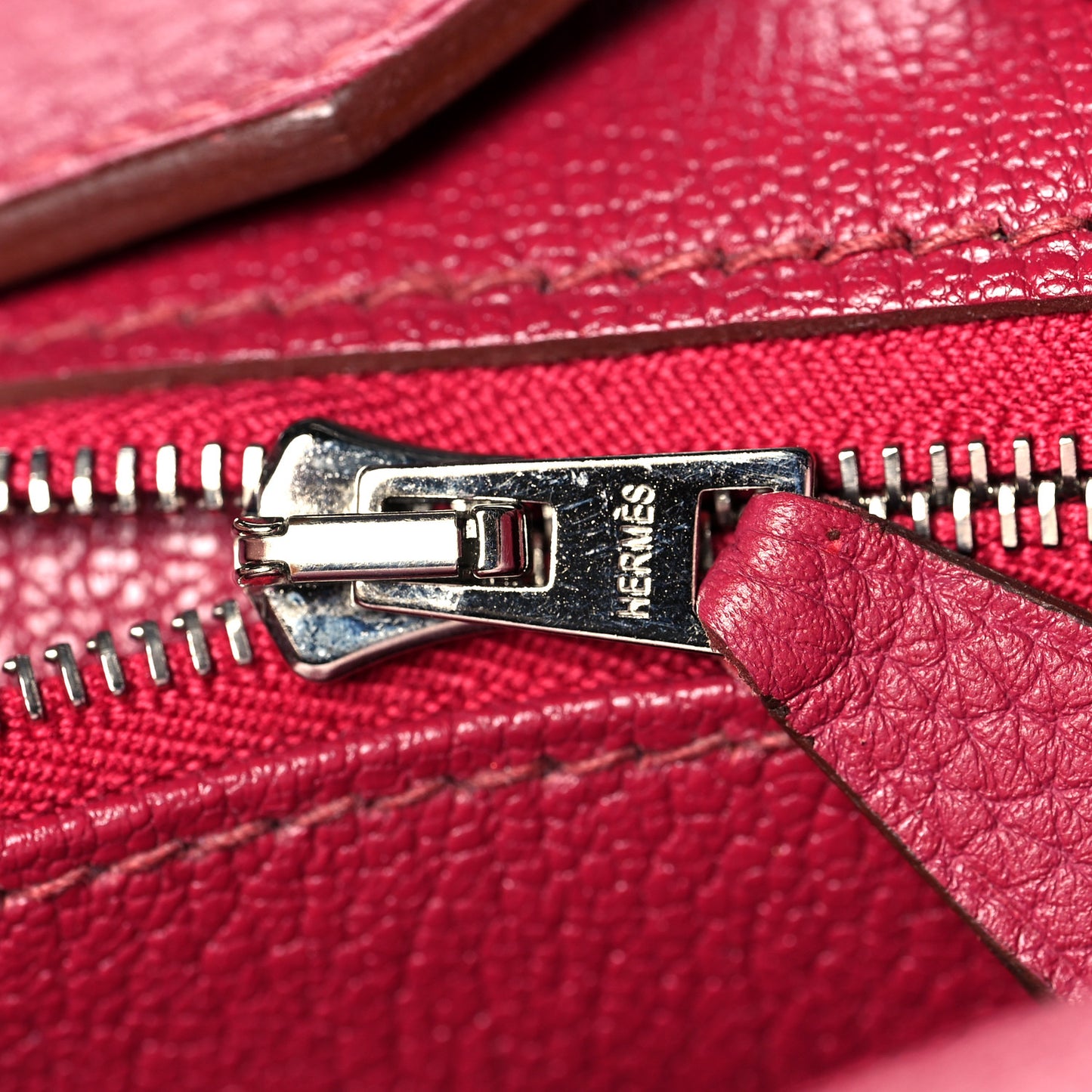 Taurillon Clemence Birkin 35 Rubis