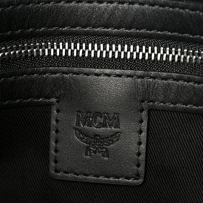 MCM Visetos Medium Crossbody Pouch Black 7 of 11