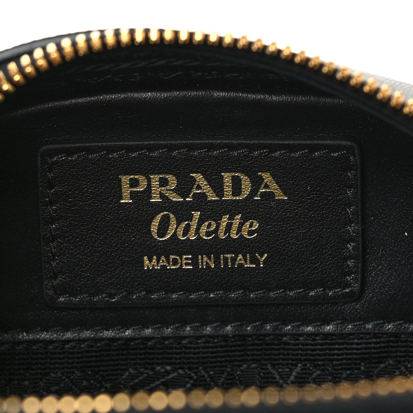 Saffiano Lux Odette Belt Bag Black