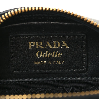 Prada Saffiano Lux Odette Belt Bag Black 6 of 8
