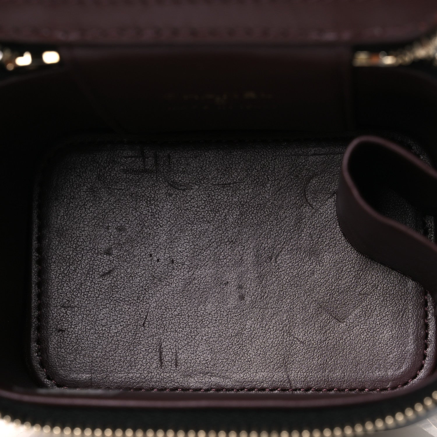 Chanel Caviar Quilted Mini Vanity Case With Chain Black 5 of 11