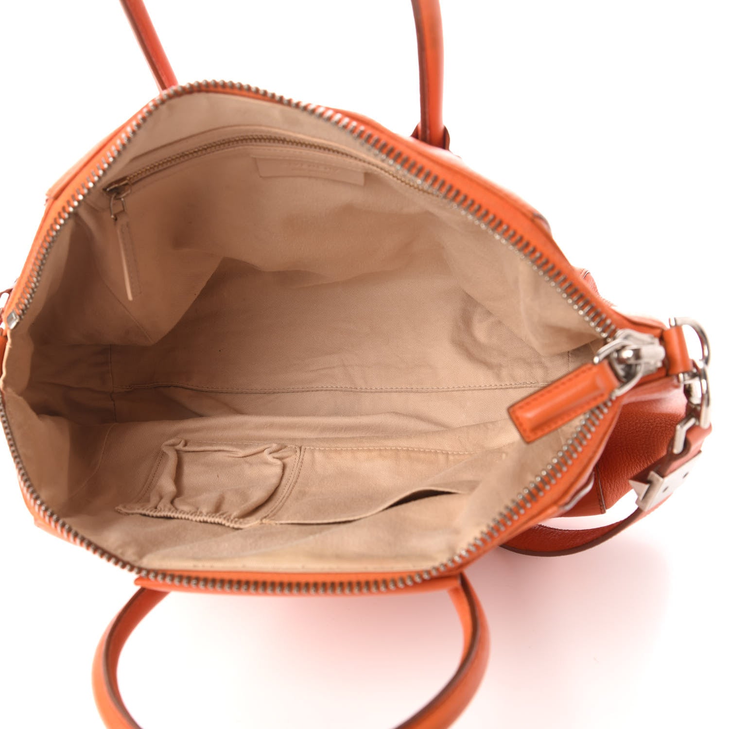 Givenchy Sugar Goatskin Medium Antigona Orange 5 of 13