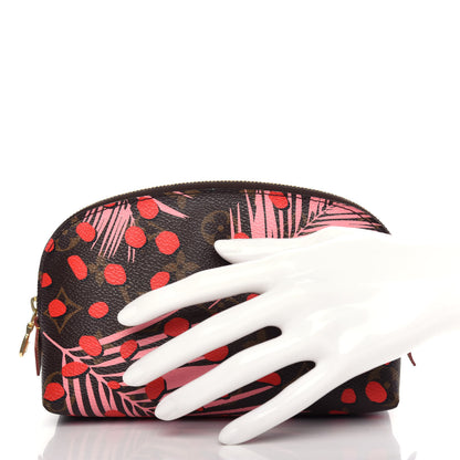 Louis Vuitton Monogram Jungle Dots Cosmetic Pouch Sugar Pink Poppy 2 of 6