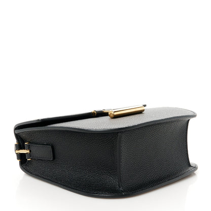 Tom Ford Grained Calfskin Mini T Clasp Tara Crossbody Bag Black 4 of 9