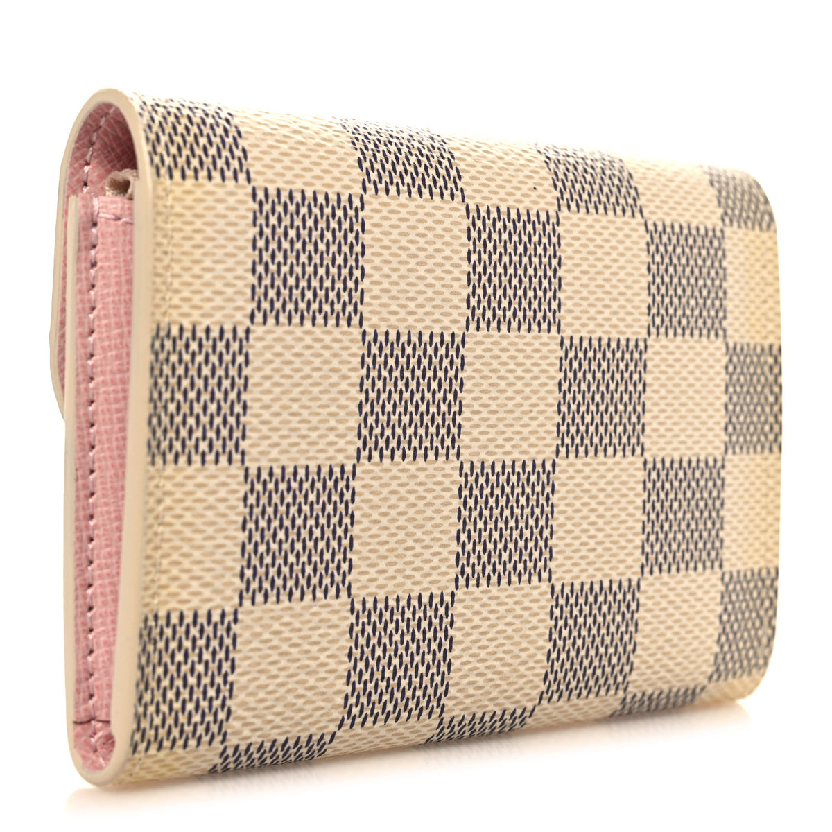 Damier Azur Rosalie Coin Purse Rose Ballerine