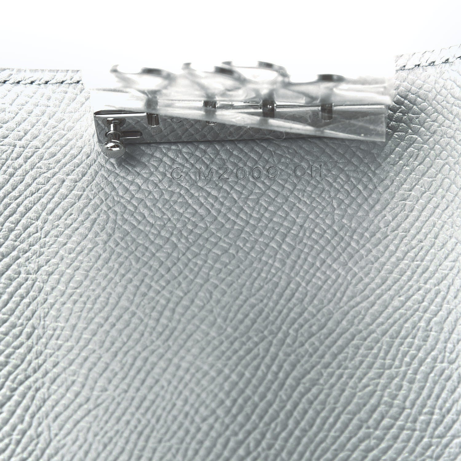 Hermes Epsom Bearn Multicles 4 Key Holder Bleu Glacier 7 of 7
