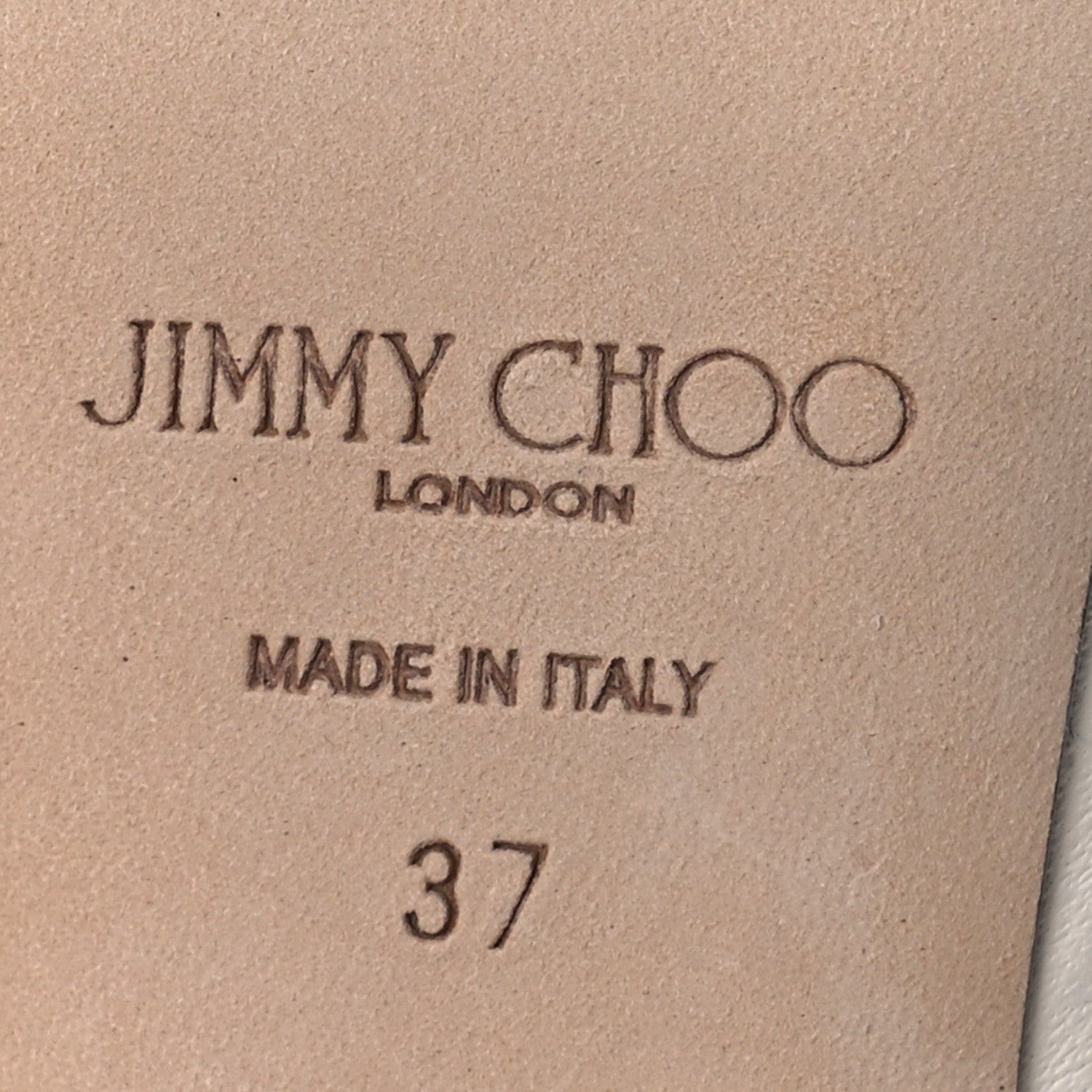 Jimmy Choo Nappa Avenue 50 Mules 37 Latte 7 of 7