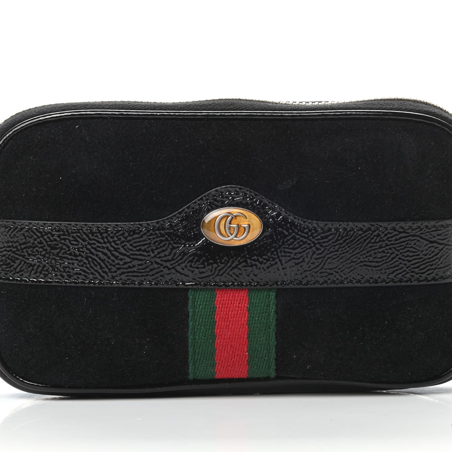 Suede Patent Ophidia Belted iPhone Case 95 38 Black