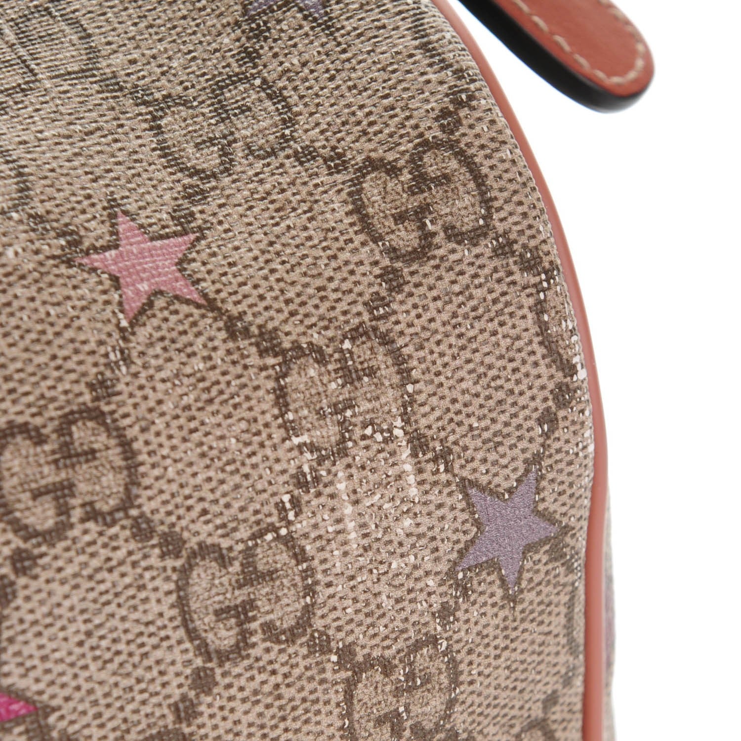 Gucci GG Supreme Stars Medium Joy Boston Pink 9 of 18