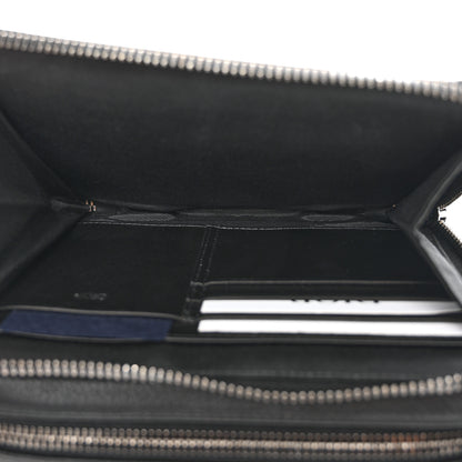 Christian Dior Oblique Pouch Navy Blue 6 of 11