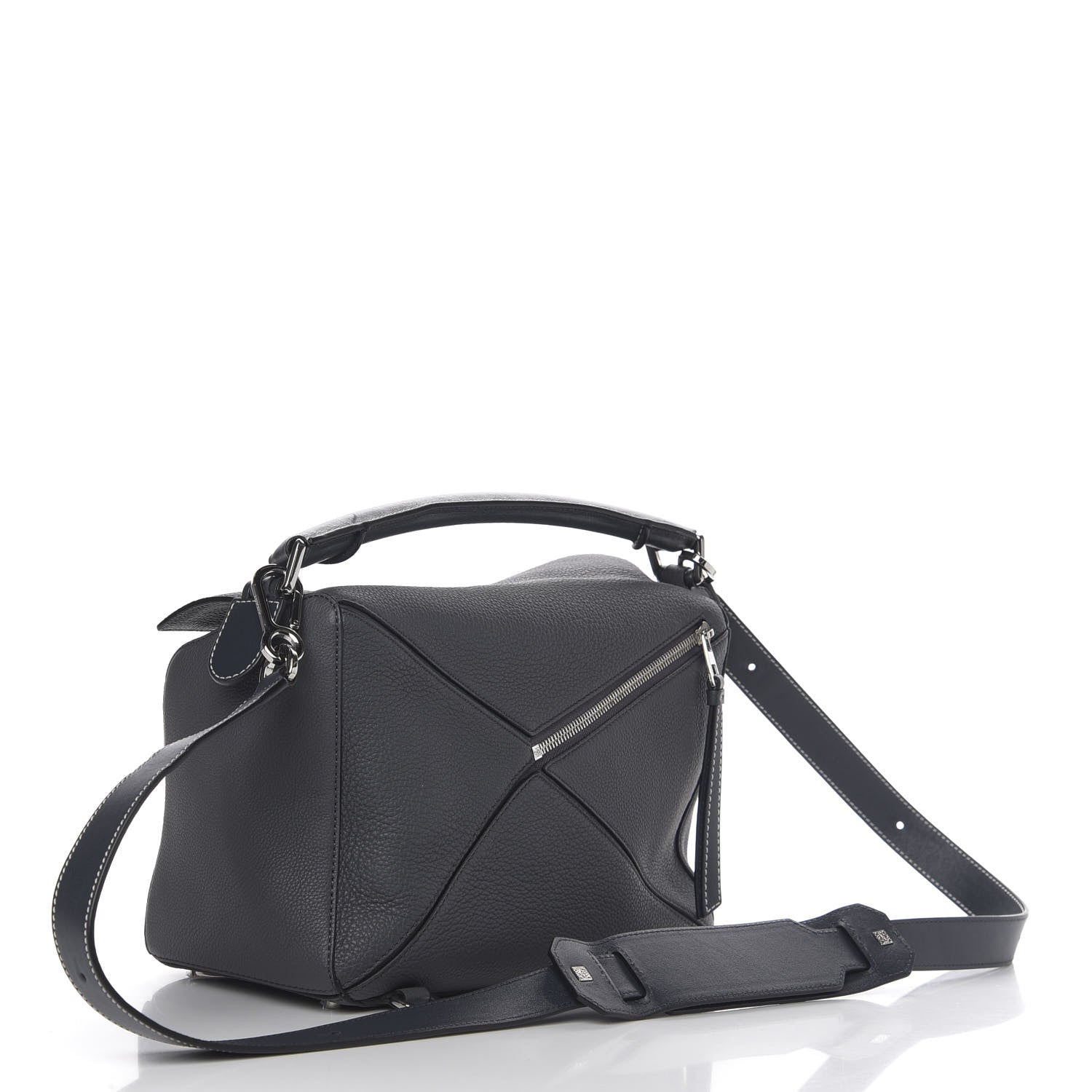 Loewe Calfskin Puzzle Bag Grey 2 of 8
