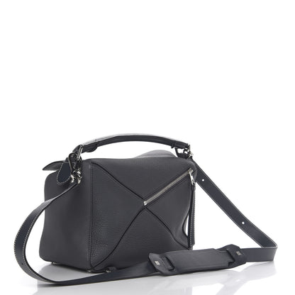 Loewe Calfskin Puzzle Bag Grey 2 of 8