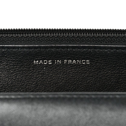 Chanel Caviar Timeless CC Wallet On Chain WOC Black 7 of 11
