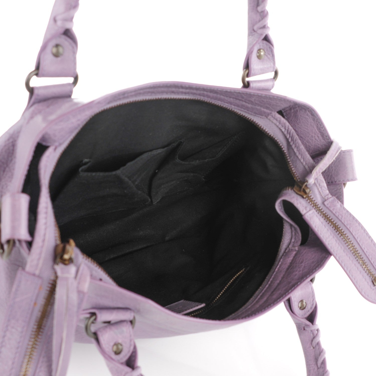 Balenciaga Agneau Classic Hardware Town Glycine 6 of 8